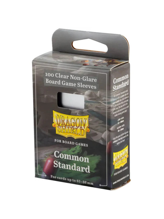 Dragon Shield Board Game Sleeves - Common Standard Non-Glare (63x88mm) - 100 Pcs