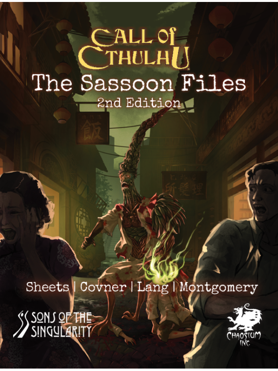 Call of Cthulhu RPG - The Sassoon Files 2nd. Edition
