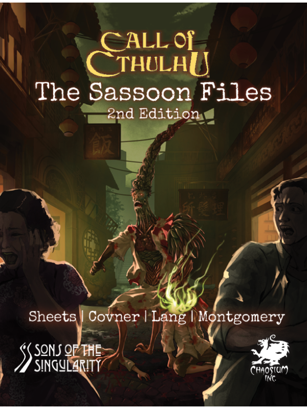 Call of Cthulhu RPG - The Sassoon Files 2nd. Edition