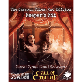 Call of Cthulhu RPG - The Sassoon Files Keepers Kit