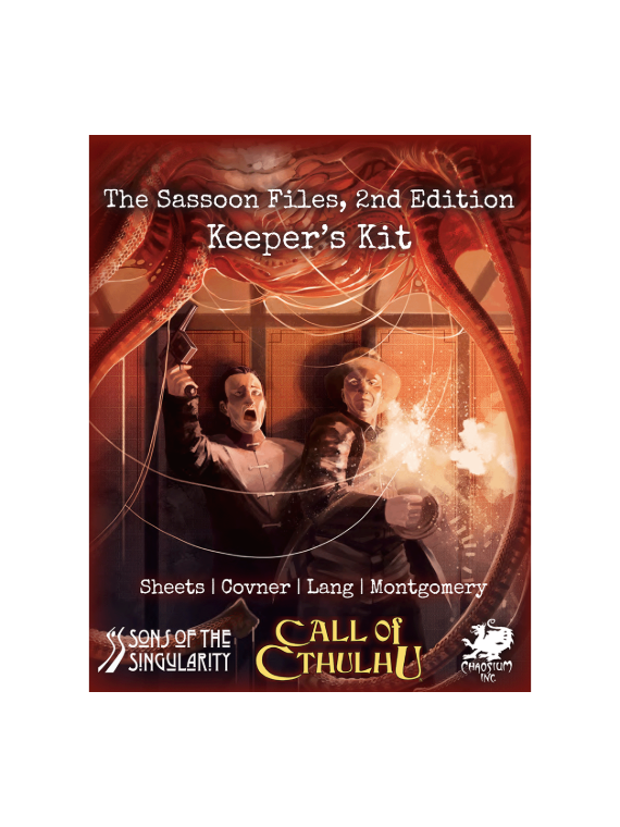 Call of Cthulhu RPG - The Sassoon Files Keepers Kit