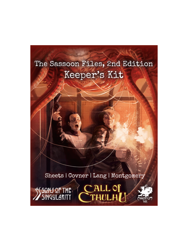 Call of Cthulhu RPG - The Sassoon Files Keepers Kit