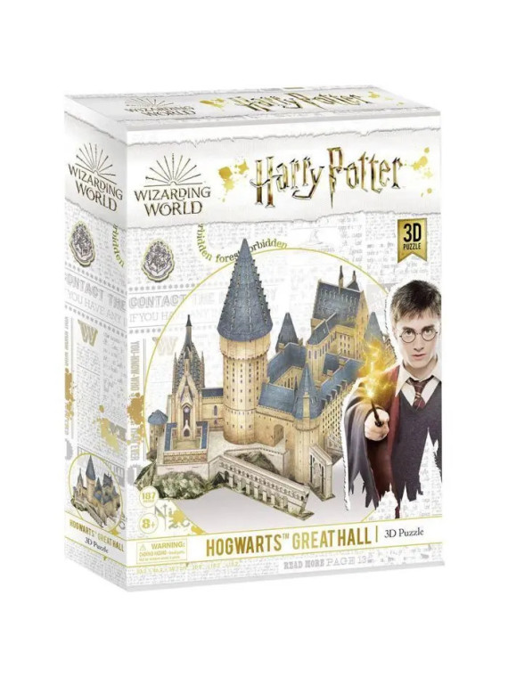Harry Potter Hogwarts Great Hall 3D Jigsaw Puzzle (187)  (1000)