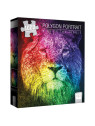Polygon Portrait King of the Jungle Jigsaw Puzzle (1000)