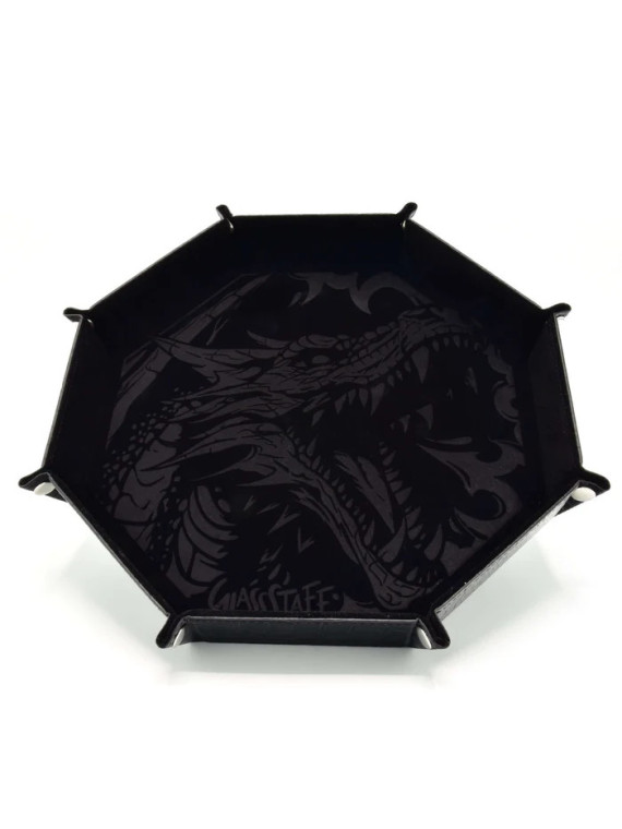 CritStones XL Octagonal Foldable Dice Tray - Dragon Skin
