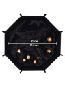 CritStones XL Octagonal Foldable Dice Tray - Dragon Skin