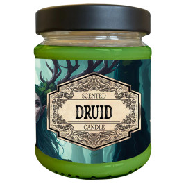 Scented Candle Druid with Surprise Dice