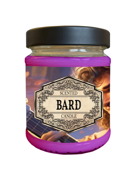 Scented Candle Bard with Surprise Dice