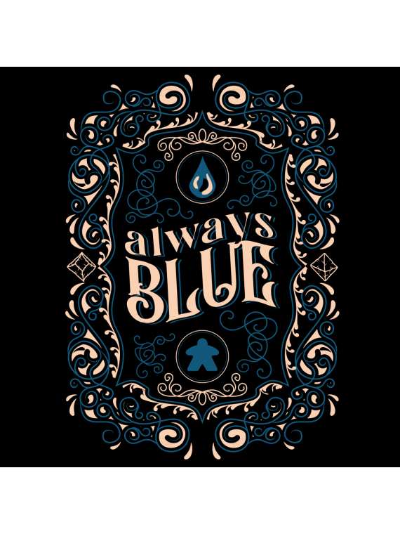 Mr. Meeple - Always Blue (X-Large)