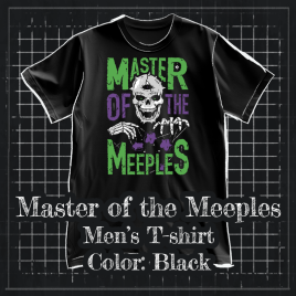 Mr. Meeple - Master of the Meeples (Large)