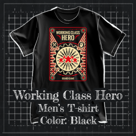 Mr. Meeple - Working Class Hero (Medium)