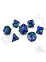 Crazed Enigma Metal RPG Dice Set