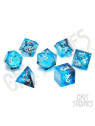 Mermaid's Maelstrom Liquid Core RPG Dice Set
