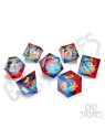 Fire and Ice Liquid Core RPG Dice Set