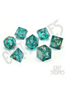 Forest Fountain Liquid Core RPG Dice Set