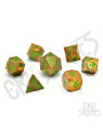 Gorgon Gaze Metal RPG Dice Set