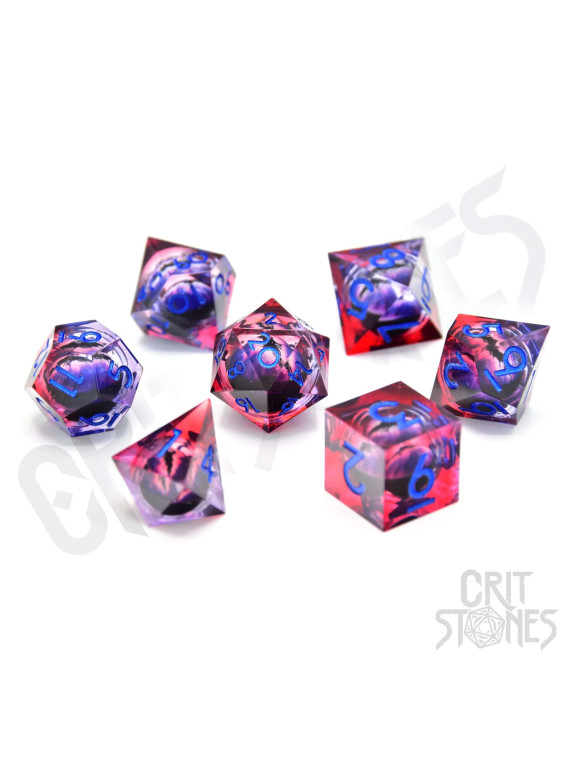 Elder Dragon's Gaze Floating Eye RPG Dice Set