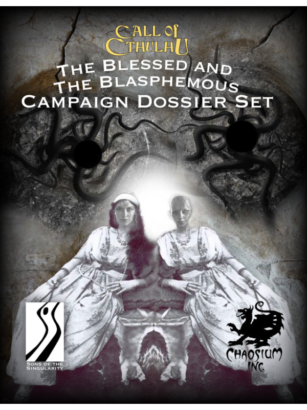 Call of Cthulhu RPG - The Blessed and the Blasphemous Campaign Dossier Set