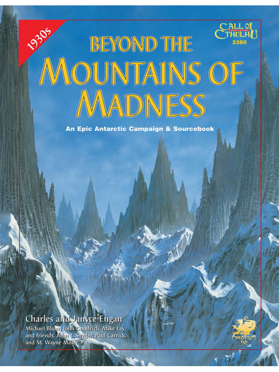 Call of Cthulhu RPG - Beyond the Mountains of Madness